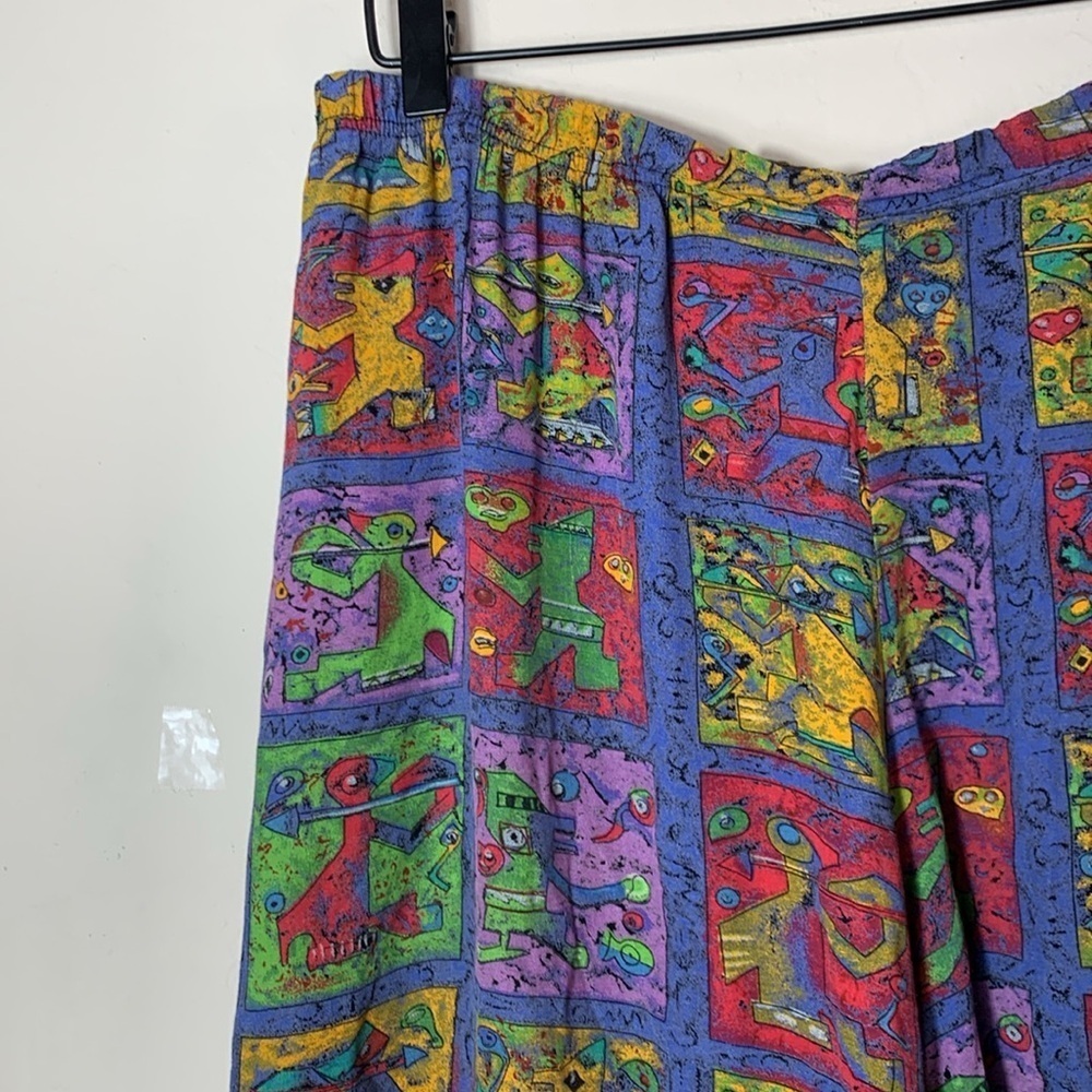 Vintage Dana Davidson Colorful Patterned Shorts Size XL - Picture 2 of 6